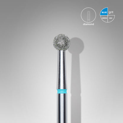 Fresa de diamante Staleks Frees esférica azul 4.0mm (manicura pedicura) (FA01B040K)