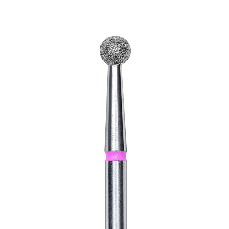 Fresa de diamante Staleks Frees esférica roja 3.5mm (manicura pedicura) (FA01R035K)