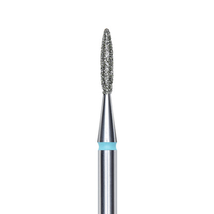 Fresa de diamante Staleks Frees de llama afilada azul 1.6mm (manicura pedicura) (FA11B016/8K)