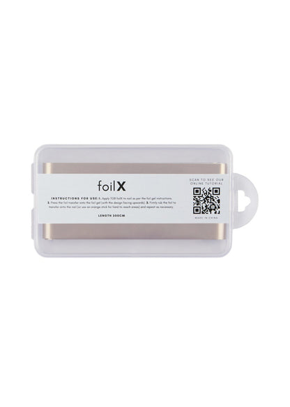 Lámina FoilX Pewter de The GelBottle