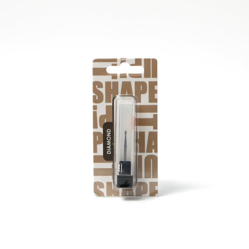 Shape It Up Fresa de diamante Mini llama afilada 1.3mm Azul (Manicura Pedicura)