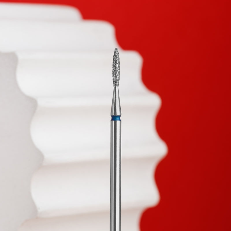Fresa de diamante Staleks Frees de llama azul 1.6mm (manicura pedicura) (FA10B016/8K)