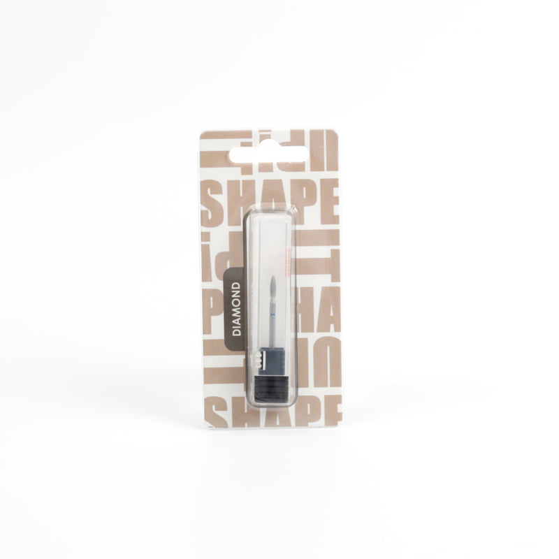 Shape It Up Diamond Frees Bit Wide Blunt Flame 2.3mm Blue (Manicure Pedicure)