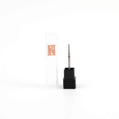 Shape It Up Diamond Frees Bit Mini Frustum 1.4mm Red (Manicure Pedicure)