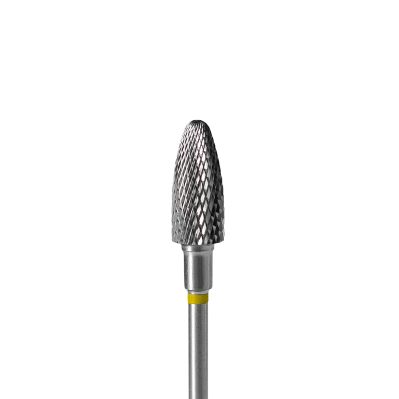 Staleks Carbide Nail Drill Bit Corn Yellow 6.0mm (FT90Y060/14)
