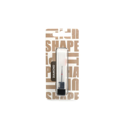 Shape It Up Diamond Frees Bit Narrow Cylinder Flat Top 1.0mm Red (Manicure Pedicure)