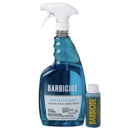 Barbicide Disinfectant Bullets & Spray (6x 60ml + Empty Spray Bottle)