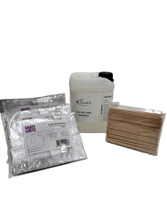 Klear Soak Off Kit 2.5 L