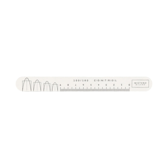 Mistero Milano Straight Nail File Control 100/180 (8103)