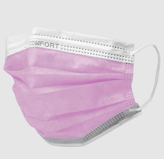 Face Mask 3-Ply Black 50 Pack (type IIR)