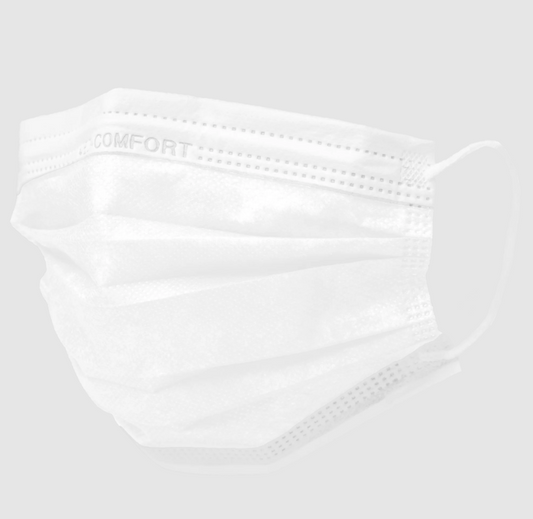 Face Mask 3-Ply Black 50 Pack (type IIR)