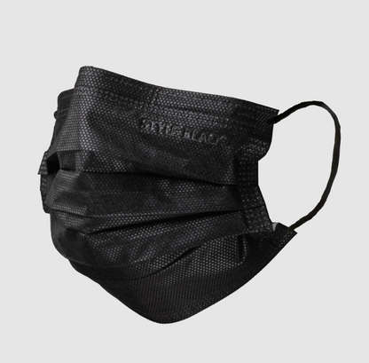 Ampri Mondmasker 3 Laags Zwart 50 Pack (type IIR)