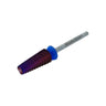 Shape It Up Carbide Fresa cónica 5 en 1 media azul 7.0 mm (Manicura Pedicura)