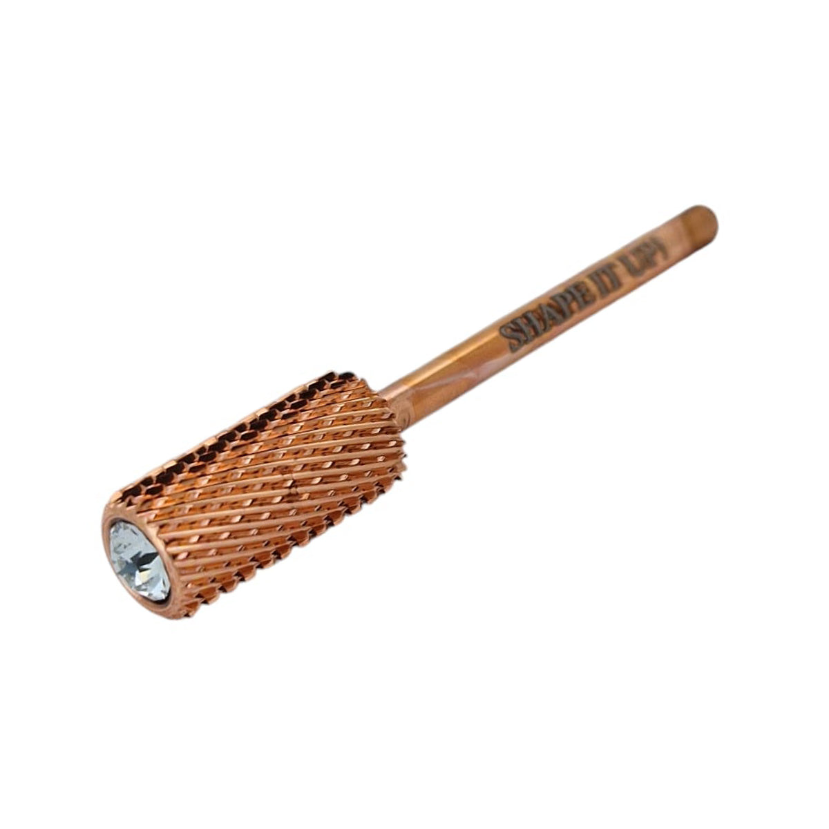 Shape It Up Carbide Bur Bit Large Cylinder Coarse 6.6 mm Diamond Series (Manicure Pedicure)