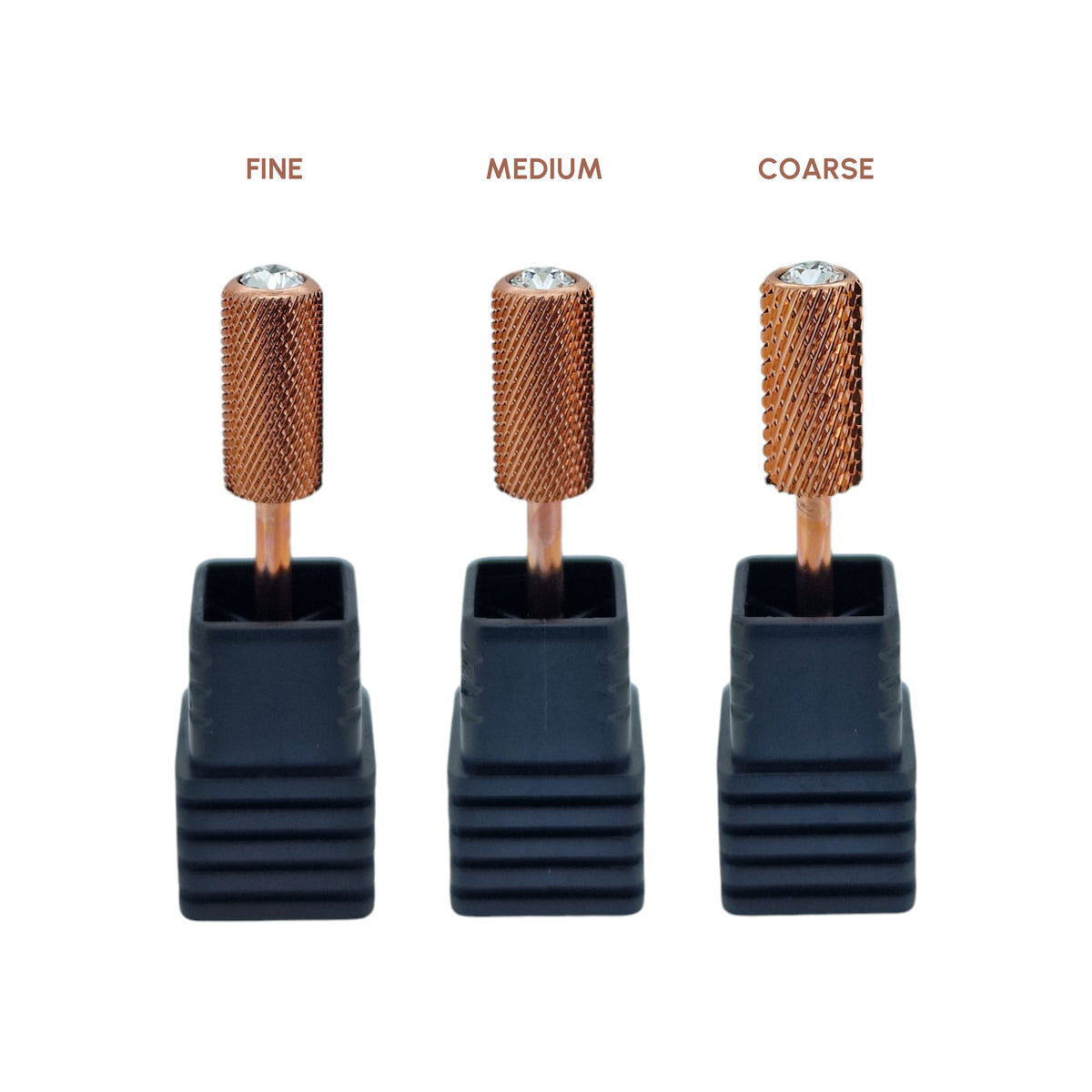 Shape It Up Carbide Bur Bit Large Cylinder Coarse 6.6 mm Diamond Series (Manicure Pedicure)