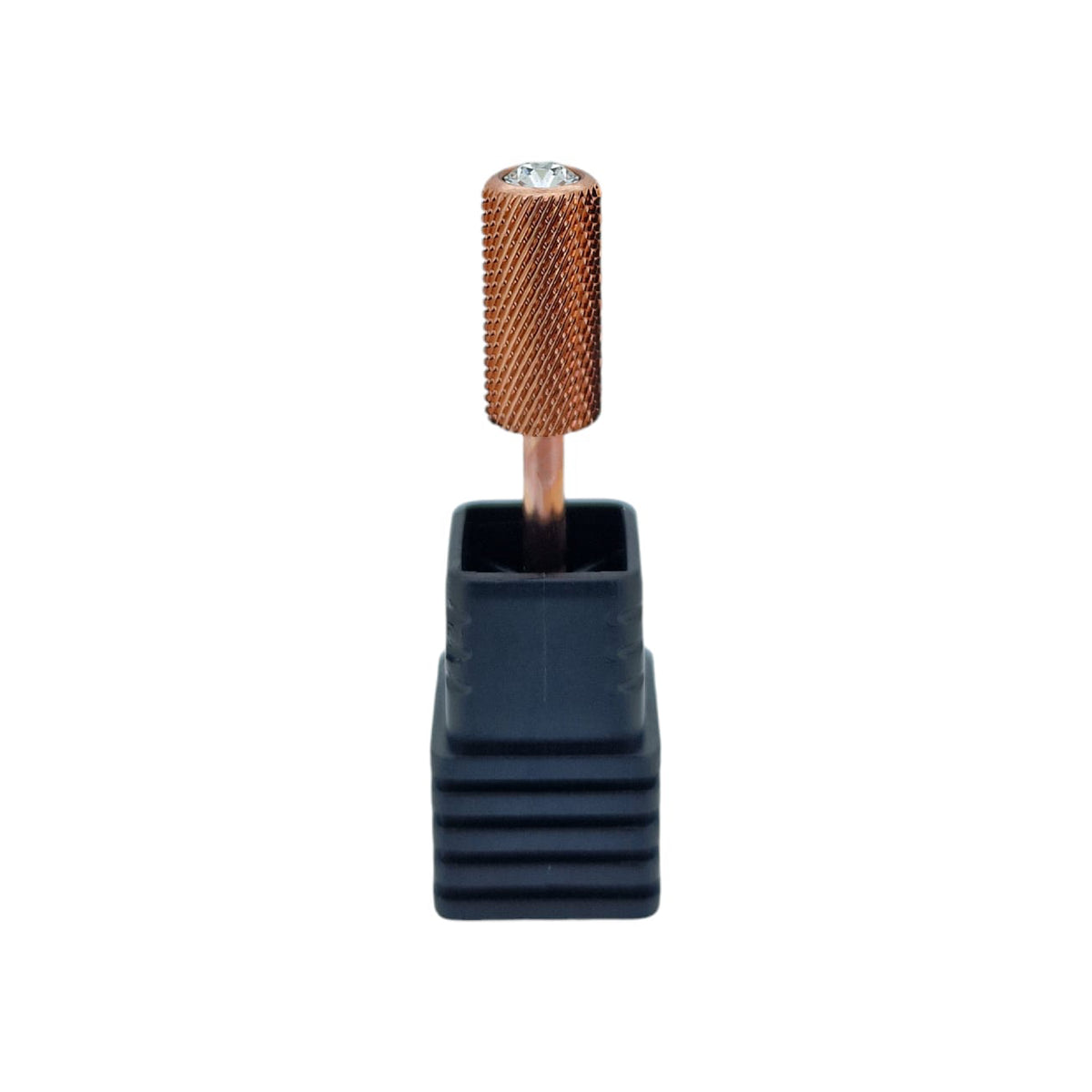 Shape It Up Fresa de carburo para torno Cilindro grande Grano medio 6.6 mm Serie Diamond (Manicura Pedicura)
