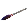 Shape It Up Carbide Bur Bit Purple Oval Tornado Fine Red (Manicure Pedicure)
