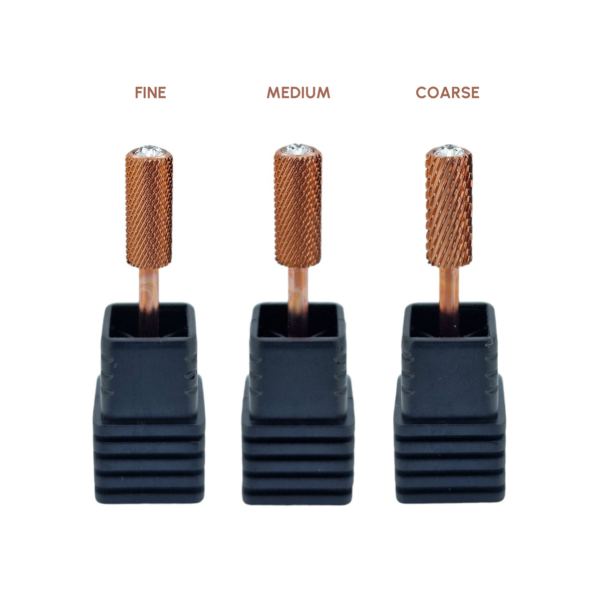 Shape It Up Fresa de carburo para torno Cilindro estrecho Grano fino 5.3 mm Serie Diamond (Manicura Pedicura)