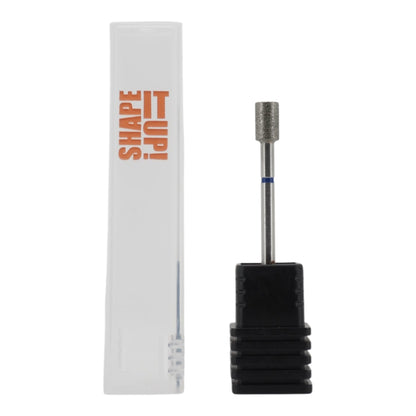Shape It Up Diamond Frees Bit Wide Cylinder Flat Top 4.0 mm Blue (Manicure Pedicure)