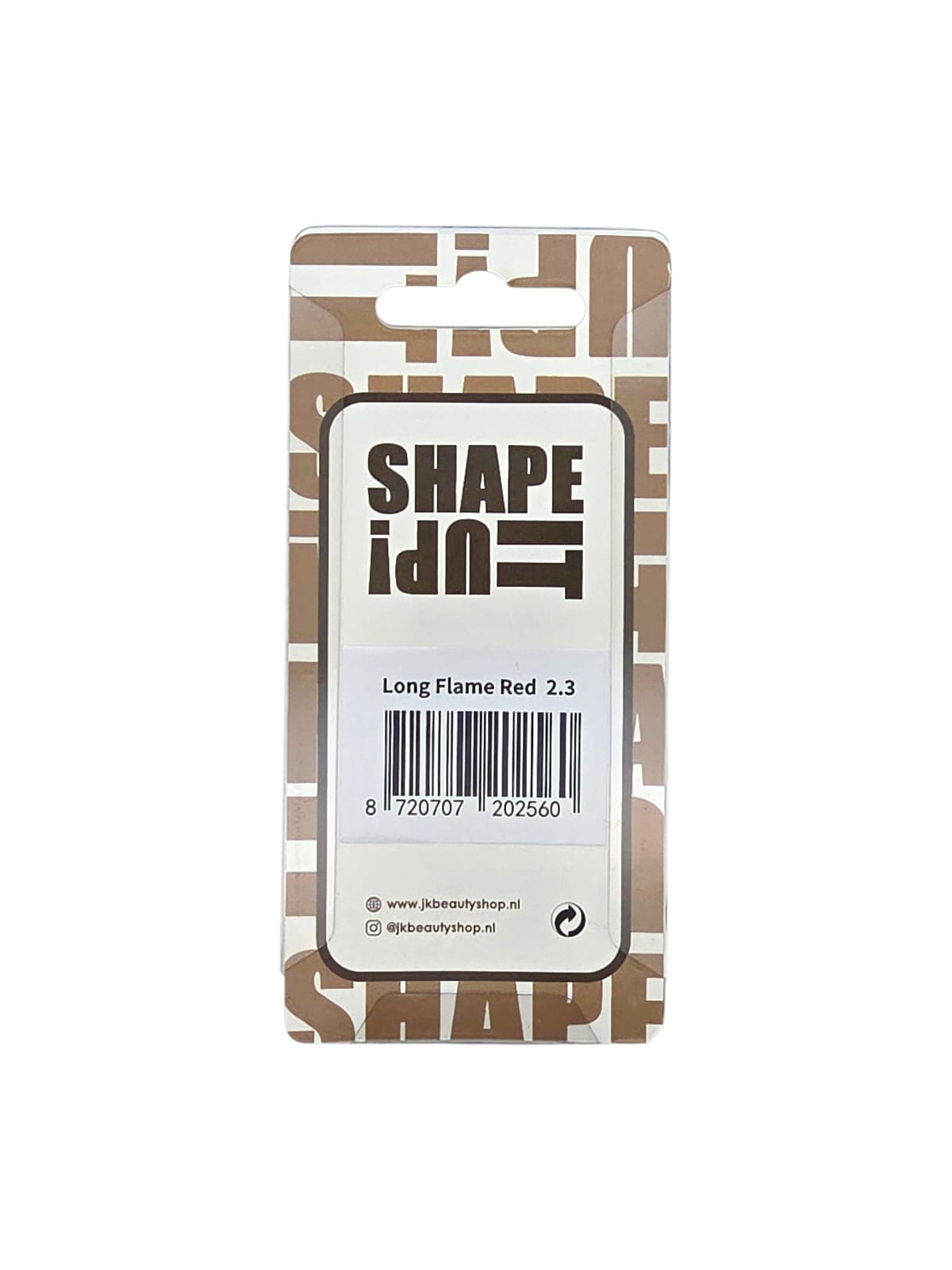 Shape It Up Diamond Frees Bit Lange Smalle Fluit Cilinder 2.3 mm Rood (Manicure Pedicure)