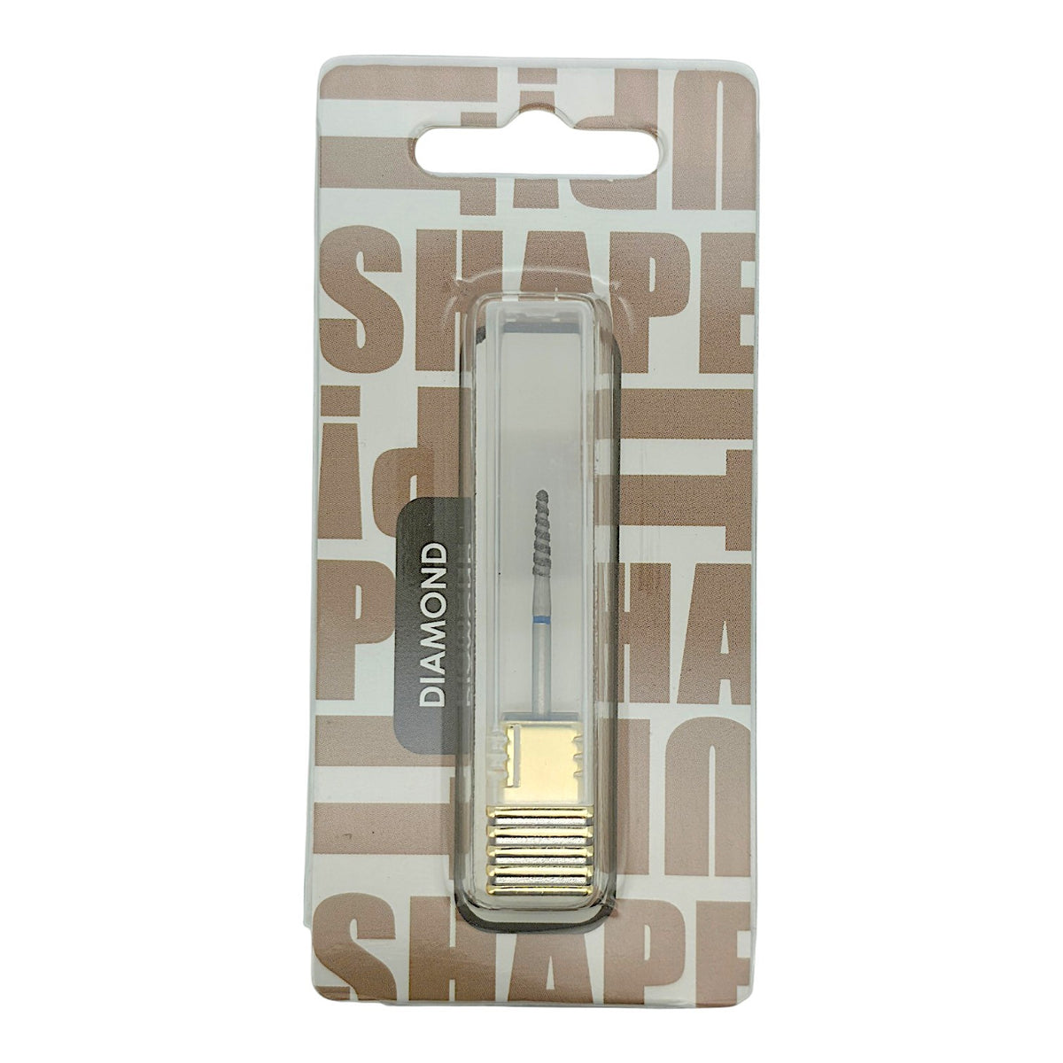 Shape It Up High Performance Groove Diamond Frees Bit Afgeronde Kegel Medium Blauw (Manicure Pedicure)