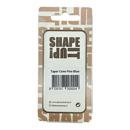Shape It Up High Performance Groove Diamond Frees Bit Afgeronde Kegel Medium Blauw (Manicure Pedicure)