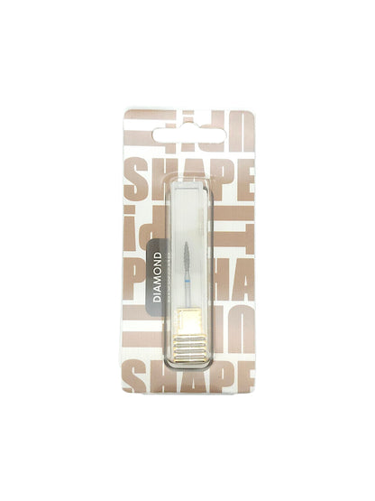 Shape It Up High Performance Groove Diamond Frees Bit Flame Medium Blauw (Manicure Pedicure)
