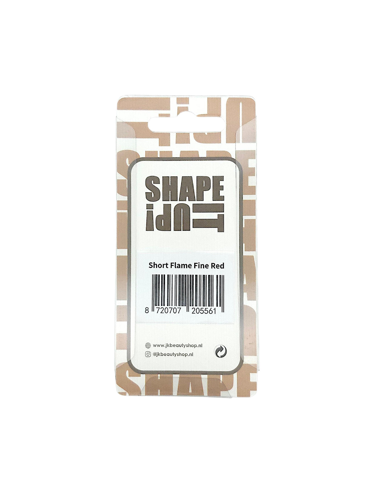 Shape It Up High Performance Groove Diamond Frees Bit Smalle Flame Fijn Rood (Manicure Pedicure)