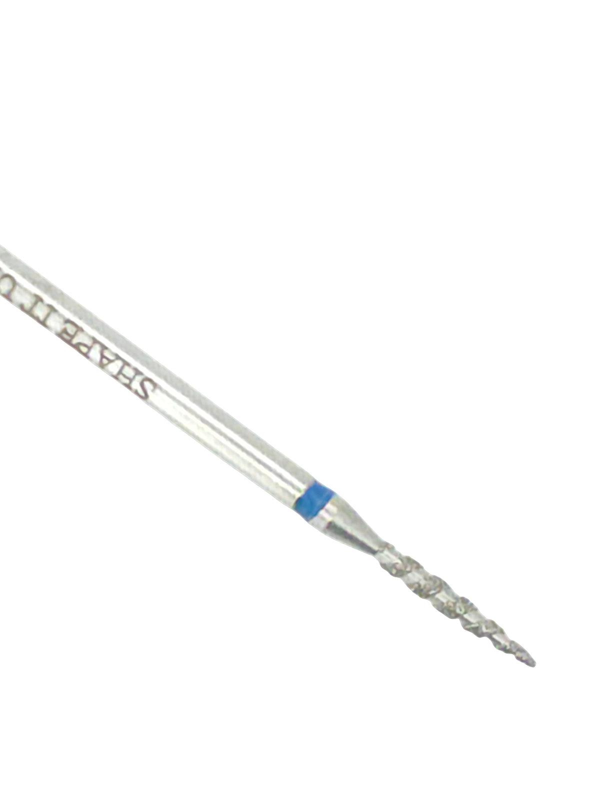 Shape It Up High Performance Groove Diamond Frees Bit Smalle Flame Medium Blauw (Manicure Pedicure)