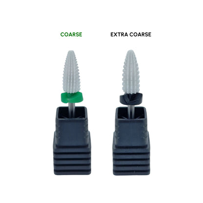 Shape It Up Fresa cerámica Fast Typhoon Two Way gruesa verde (manicura pedicura)