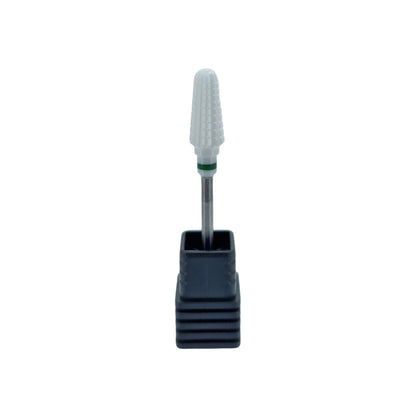 Shape It Up Ceramic Milling Bit Fast Volcano Two Way Coarse Green (Manicure Pedicure)