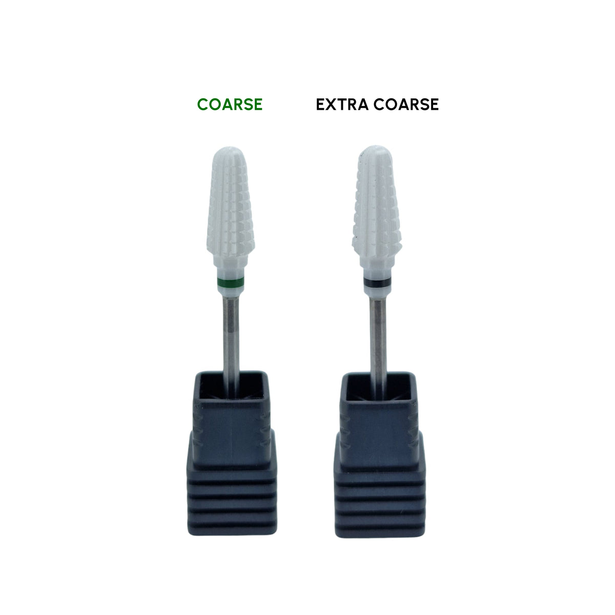 Shape It Up Ceramic Milling Bit Fast Volcano Two Way Coarse Green (Manicure Pedicure)
