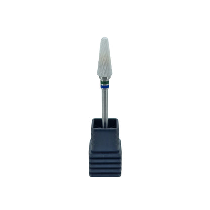 Shape It Up Ceramic Milling Bit Cone Coarse Green Blue (Manicure Pedicure)