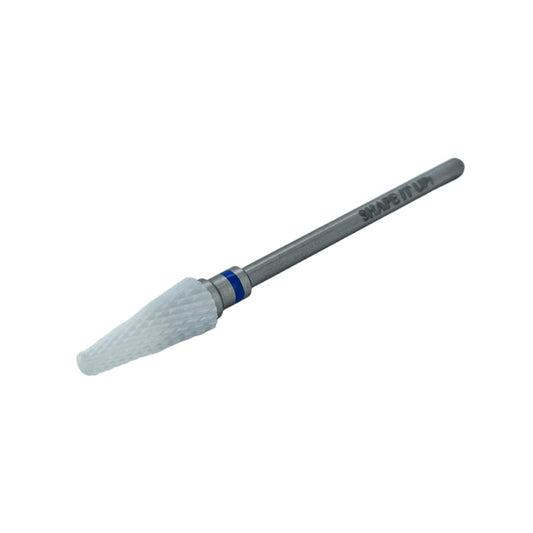 Shape It Up Ceramic Milling Bit Cone Medium Blue (Manicure Pedicure)