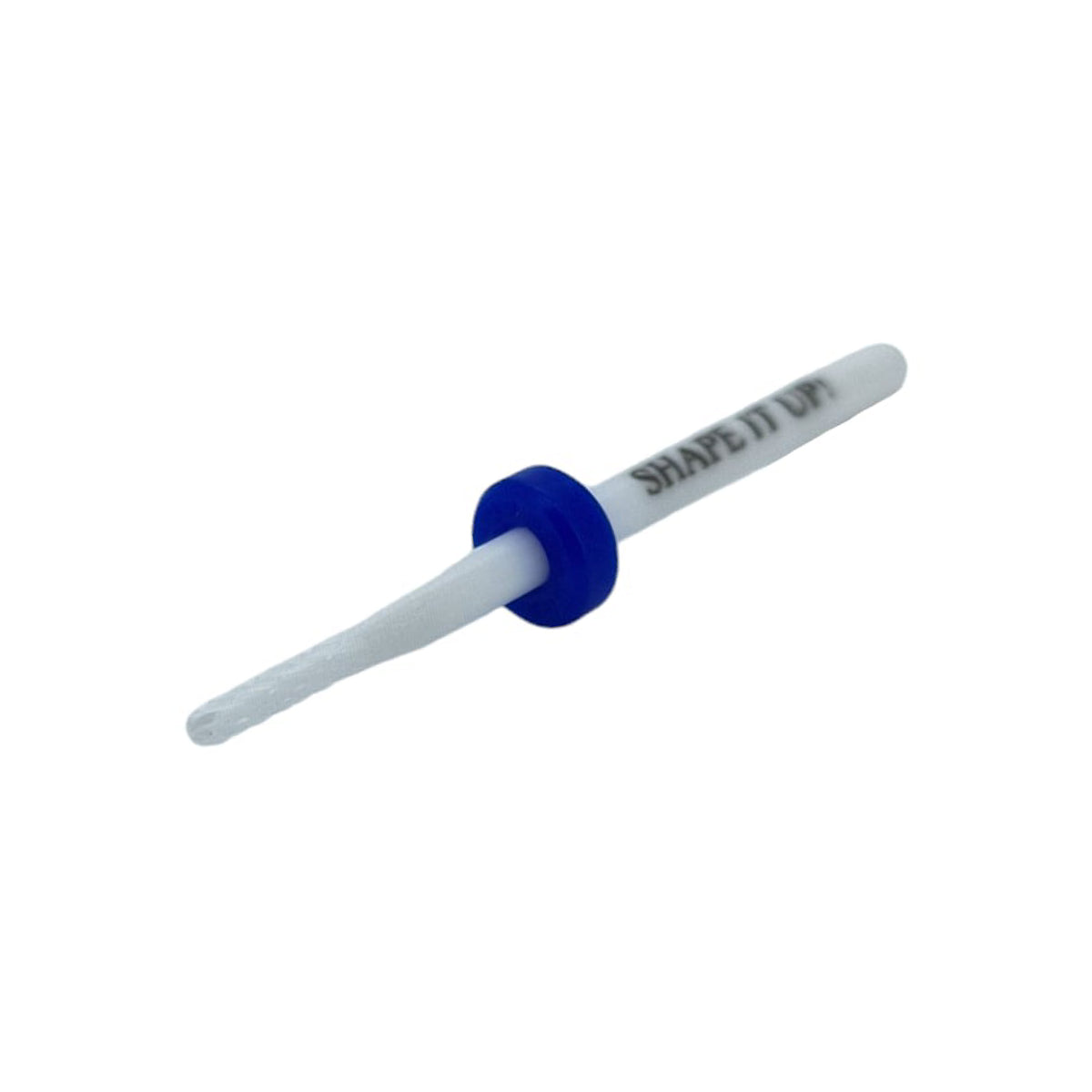 Shape It Up Fresa cerámica para torno Cilindro redondo estrecho Grano medio Azul (Manicura Pedicura)