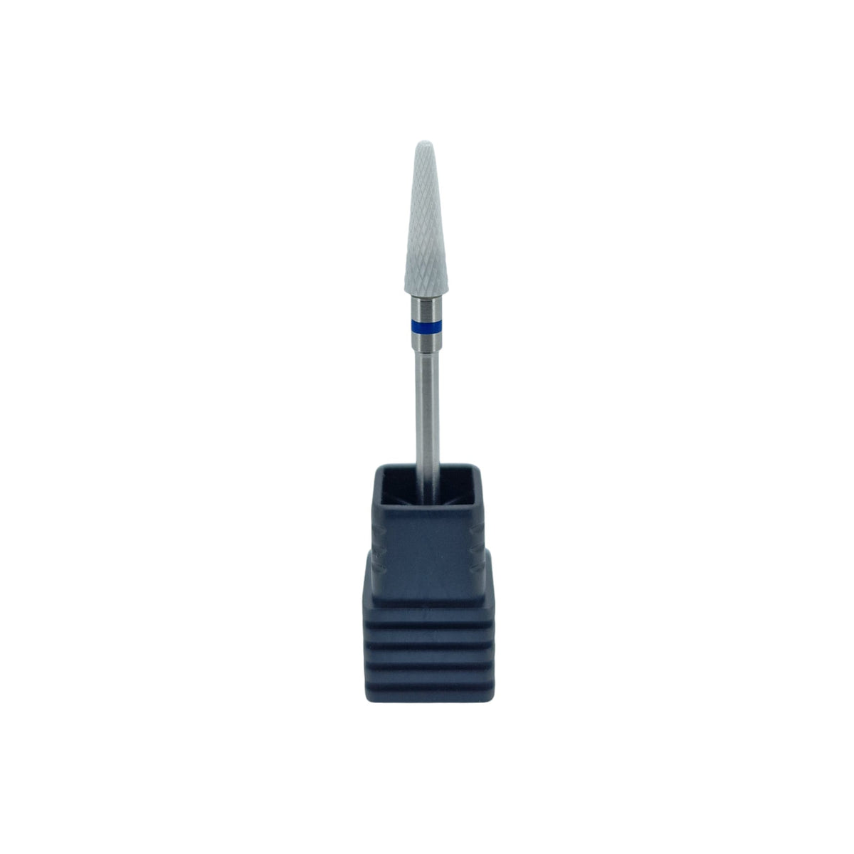 Shape It Up Ceramic Milling Bit Slim Rounded Cone Medium Blue (Manicure Pedicure)