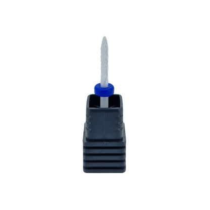 Shape It Up Ceramic Milling Bit Under The Nail Cleaner Medium Blue (Manicure Pedicure)