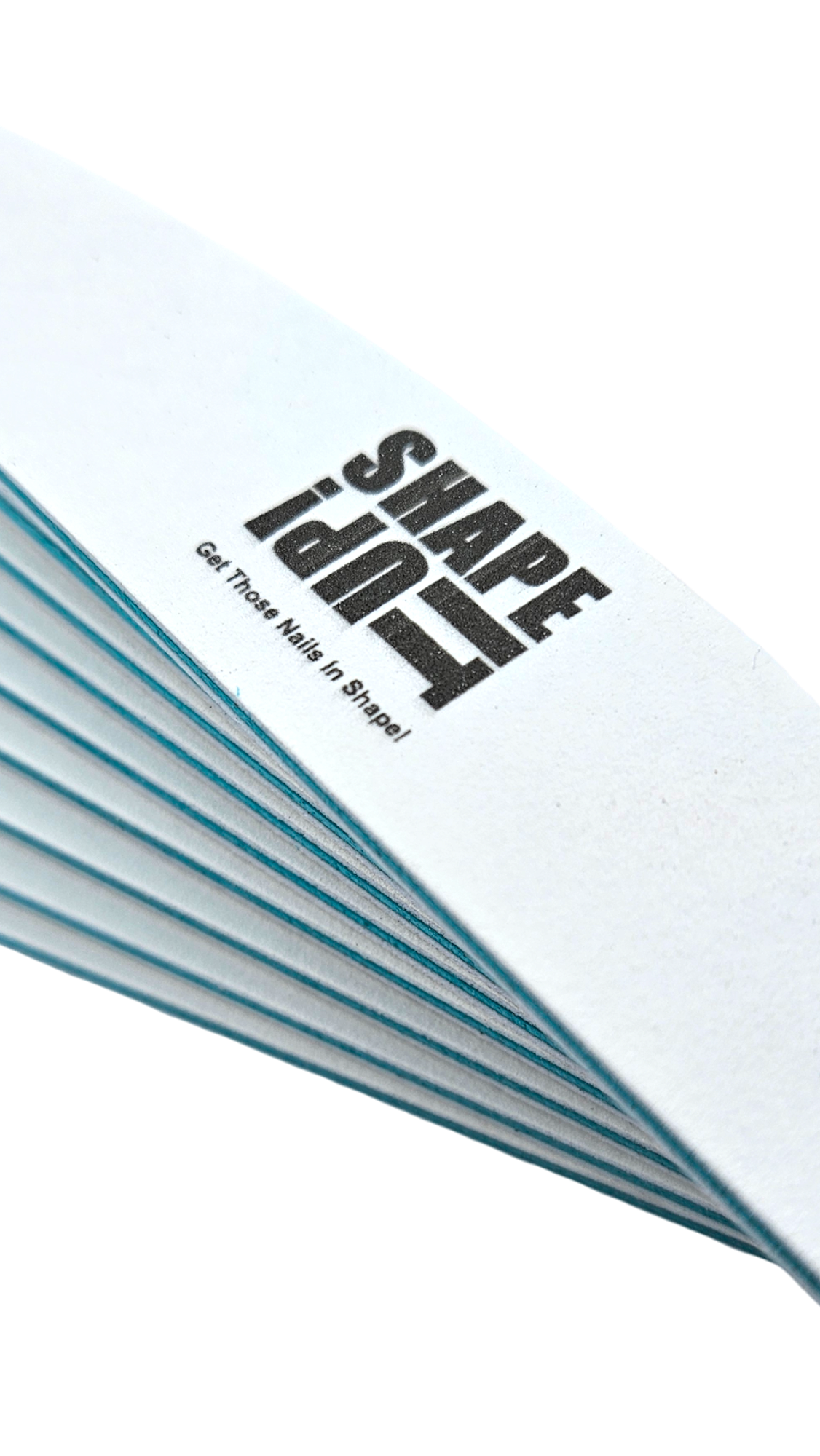 Lima de media luna premium Shape It Up 180/220 (10 unidades)
