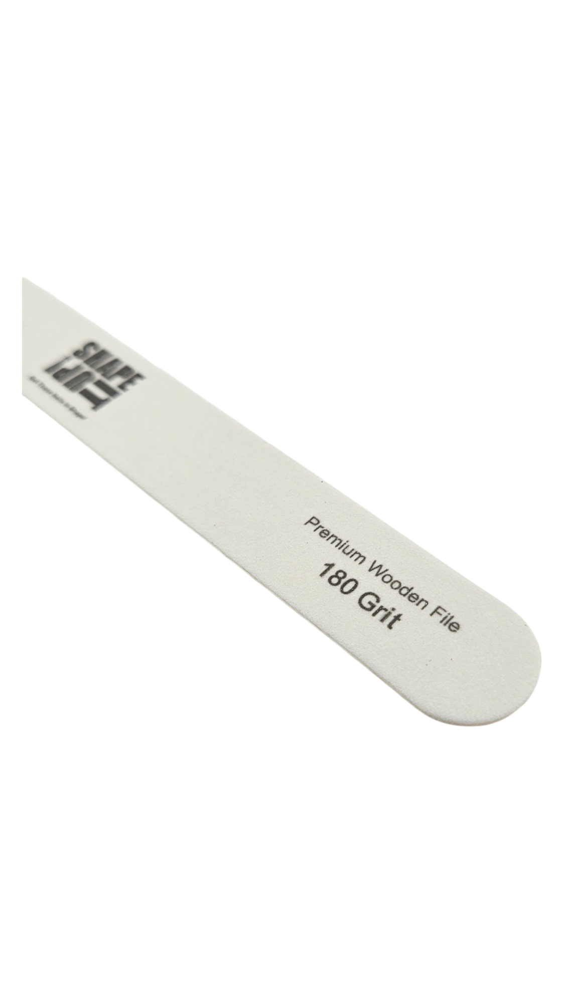 Lima fina recta de madera premium Shape It Up 120/180 (20 unidades)