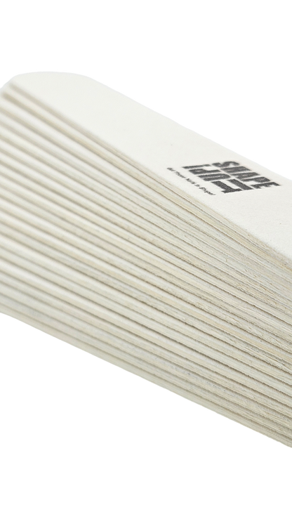 Lima fina recta de madera premium Shape It Up 120/180 (20 unidades)