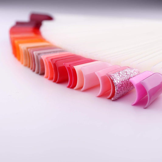 Shape It Up Color Pops Ring Square Nail Tips 50 Pieces