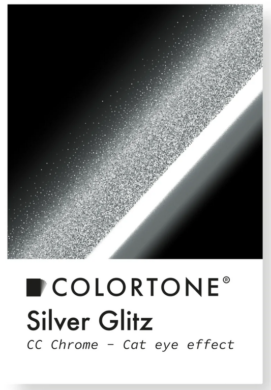 Colortone Silver Glitz - Cromo ojo de gato