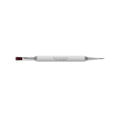Staleks Exclusive Liner & Gel Brush Double-Sided 10 mm & 10 mm (NBX-08/03)