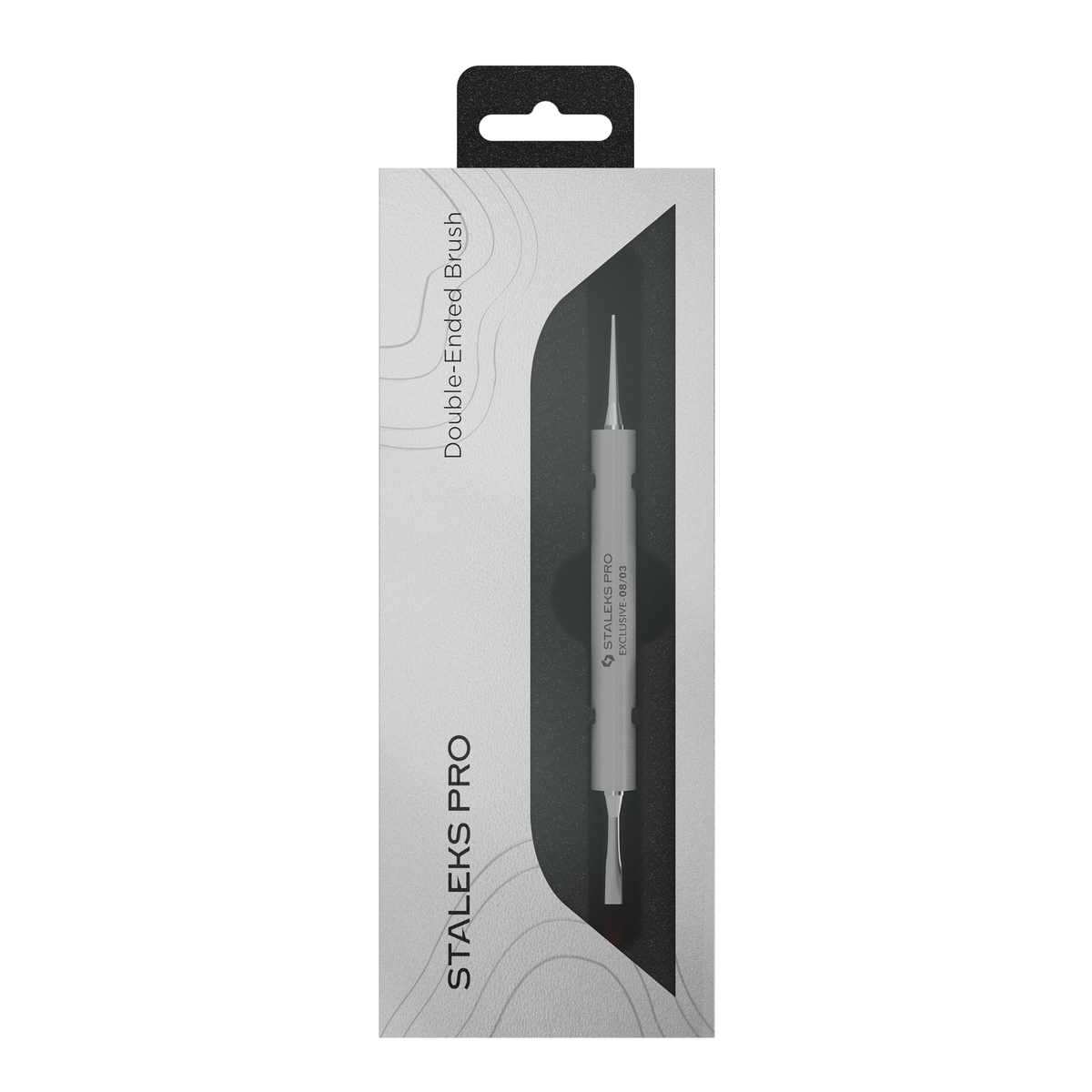 Staleks Exclusive Liner & Gel Brush Double-Sided 10 mm & 10 mm (NBX-08/03)