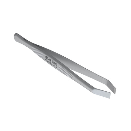 Staleks Eyebrow Tweezers Classic 10 Type 8 Breed Recht (TC-10/8)