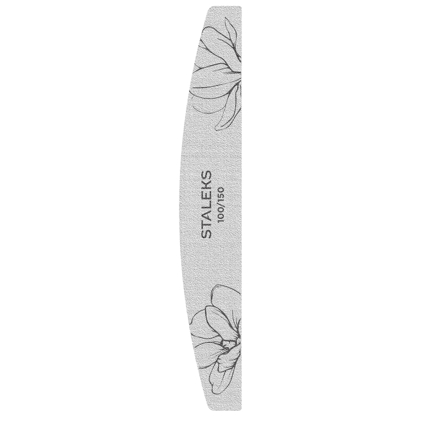 Staleks Half Moon Mineral File Expert 40 100/150 Grit (NFE-40-100/150)