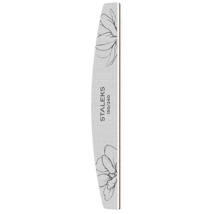 Staleks Half Moon Mineral File Expert 40 150/240 Grit (NFE-40-150/240)