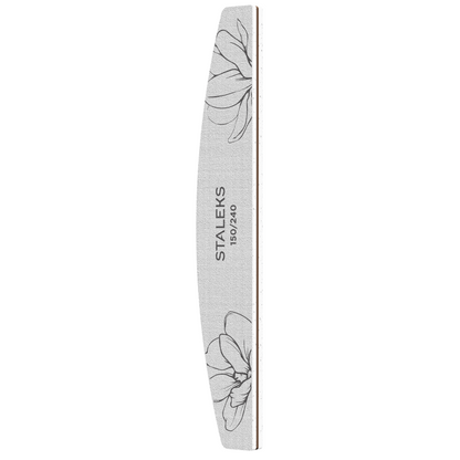 Staleks Half Moon Mineral File Expert 40 150/240 Grit (NFE-40-150/240)