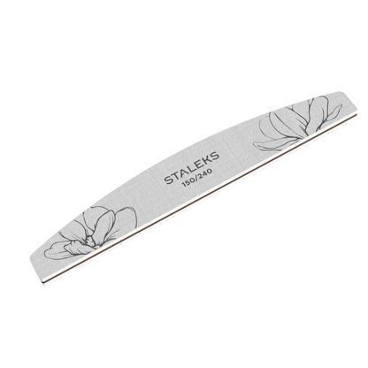 Staleks Half Moon Mineral File Expert 40 150/240 Grit (NFE-40-150/240)