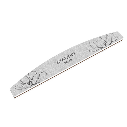 Staleks Half Moon Mineral File Expert 40 80/80 Grit (NFE-40-80/80)